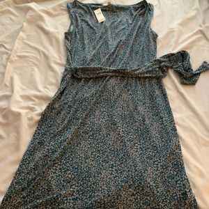 Banana Republic Dress - Blue/Green/Silver - Size S